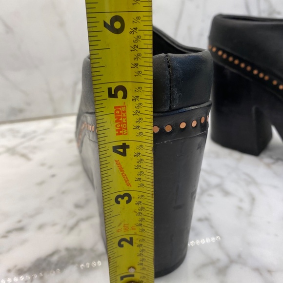 Rag and Bone leather platform clogs - Picture 4 of 9